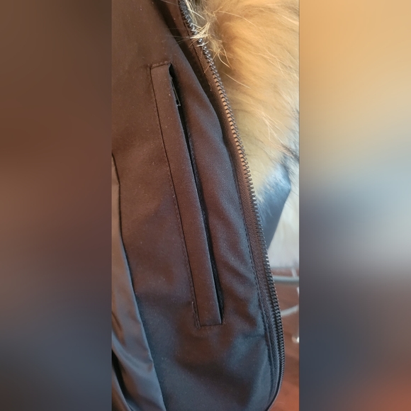 Rudsak down, leather bomber jacket - Picture 6 of 9